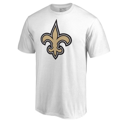 Футболка New Orleans Saints White Primary Logo