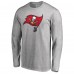 Футболка Tampa Bay Buccaneers Primary Logo Long-Sleeve - Heathered Gray