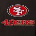 Куртка двусторонняя San Francisco 49ers JH Design Wool & Leather - Black