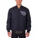 Куртка двусторонняя Tennessee Titans JH Design Wool & Leather - Charcoal