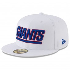 Бейсболка New York Giants New Era White Omaha Throwback 59FIFTY