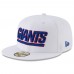 Бейсболка New York Giants New Era White Omaha Throwback 59FIFTY