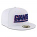 Бейсболка New York Giants New Era White Omaha Throwback 59FIFTY