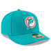 Бейсболка Miami Dolphins New Era Aqua Omaha Throwback Low Profile 59FIFTY