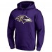 Толстовка Baltimore Ravens Purple Primary Logo II