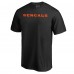 Cincinnati Bengals Black Wordmark T-Shirt