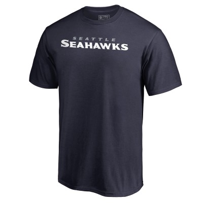 Футболка Seattle Seahawks Wordmark - College Navy