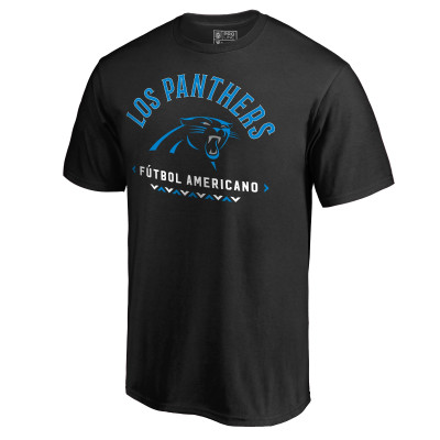 Футболка Carolina Panthers Black Futbol Americano