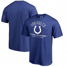 Indianapolis Colts NFL Pro Line by Futbol Americano T-Shirt - Royal