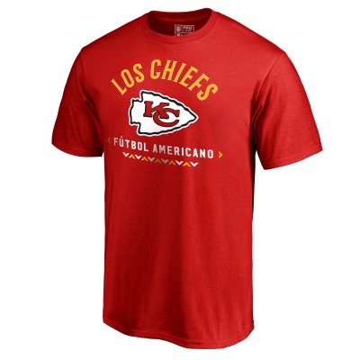 Футболка Kansas City Chiefs Futbol Americano - Red