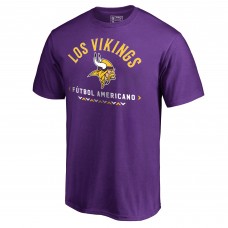 Футболка Minnesota Vikings Futbol Americano - Purple