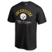 Футболка Pittsburgh Steelers Black Futbol Americano Футболка Pittsburgh Steelers Black Futbol Americano