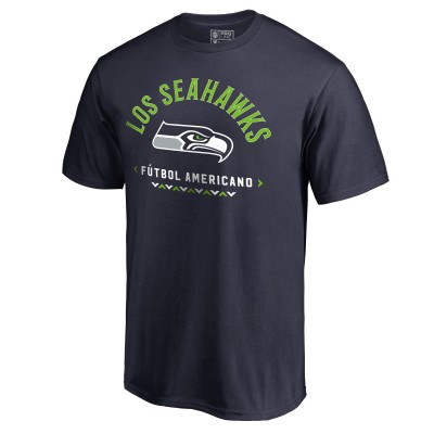 Футболка Seattle Seahawks Futbol Americano - College Navy