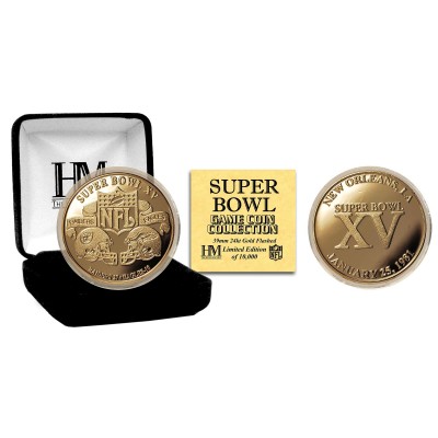 Las Vegas Raiders Highland Mint Super Bowl XV Flip Coin