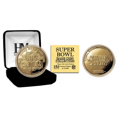 Las Vegas Raiders Highland Mint Super Bowl XVIII Flip Coin