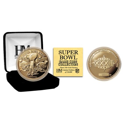 Denver Broncos Highland Mint Super Bowl XXXII Flip Coin