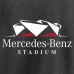 Футболка Atlanta Falcons NFL Pro Line by Mercedes Benz Stadium Primary Logo - Heather Gray