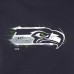 Seattle Seahawks College Navy Splatter Logo Pullover Hoodie