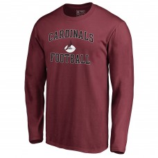 Arizona Cardinals Cardinal Vintage Collection Victory Arch Long Sleeve T-Shirt