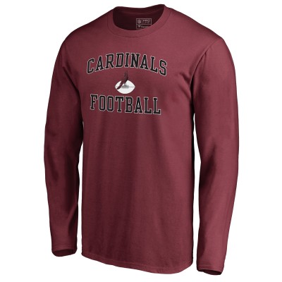 Arizona Cardinals Cardinal Vintage Collection Victory Arch Long Sleeve T-Shirt