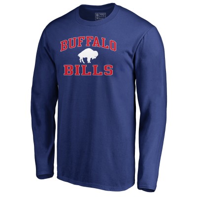Футболка с длинным рукавом Buffalo Bills Vintage Collection Victory Arch - Royal