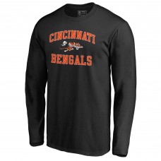 Cincinnati Bengals Black Vintage Collection Victory Arch Long Sleeve T-Shirt Cincinnati Bengals Black Vintage Collection Victory Arch Long Sleeve T-Shirt