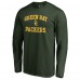 Футболка с длинным рукавом Green Bay Packers Vintage Collection Victory Arch - Green