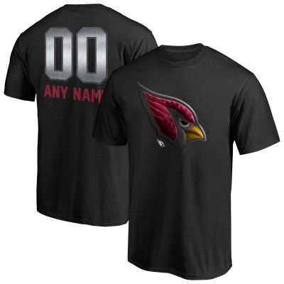Футболка Arizona Cardinals NFL Pro Line by Personalized Midnight Mascot - Black