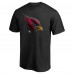 Футболка Arizona Cardinals NFL Pro Line by Personalized Midnight Mascot - Black
