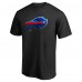 Именная футболка Buffalo Bills NFL Midnight Mascot - Black