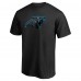 Футболка Carolina Panthers NFL Pro Line by Personalized Midnight Mascot - Black