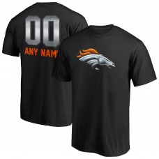 Футболка Denver Broncos NFL Pro Line by Personalized Midnight Mascot - Black