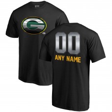 Футболка Green Bay Packers NFL Pro Line by Personalized Midnight Mascot - Black