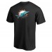 Футболка Miami Dolphins NFL Pro Line by Personalized Midnight Mascot - Black