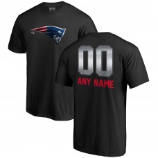 Футболка New England Patriots NFL Pro Line by Personalized Midnight Mascot - Black