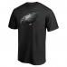 Именная футболка Philadelphia Eagles NFL Midnight Mascot - Black