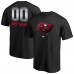 Футболка Tampa Bay Buccaneers NFL Pro Line by Personalized Midnight Mascot - Black
