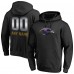 Толстовка Baltimore Ravens NFL Pro Line by Personalized Midnight Mascot - Black