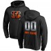 Cincinnati Bengals NFL Pro Line by Personalized Midnight Mascot Pullover Hoodie - Black - оригинальная атрибутика Цинциннати Бенгалс