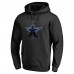 Именная толстовка с капюшоном Dallas Cowboys NFL Midnight Mascot - Black