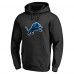 Толстовка Detroit Lions NFL Pro Line by Personalized Midnight Mascot - Black