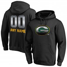 Толстовка Green Bay Packers Personalized Midnight Mascot - Black