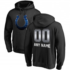 Толстовка Indianapolis Colts NFL Pro Line by Personalized Midnight Mascot - Black