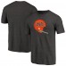 Cincinnati Bengals Black Throwback Logo Tri-Blend T-Shirt