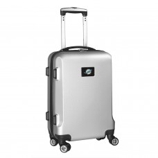 Miami Dolphins MOJO 21 8-Wheel Hardcase Spinner Carry-On Luggage - Silver