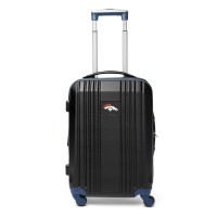 Denver Broncos MOJO Navy 21 Hardcase Two-Tone Spinner Carry-On