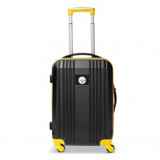 Чемодан Pittsburgh Steelers MOJO 21 Hardcase Two-Tone Spinner - Yellow Чемодан Pittsburgh Steelers MOJO 21 Hardcase Two-Tone Spinner - Yellow
