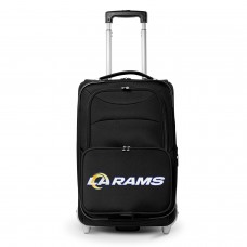 Los Angeles Rams MOJO 21 Softside Rolling Carry-On Suitcase - Black