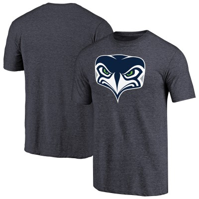 Футболка Seattle Seahawks Alternate Team Logo Gear Tri-Blend - Navy