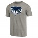 Seattle Seahawks Ash Alternate Team Logo Gear Tri-Blend T-Shirt